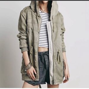 Free People military coat